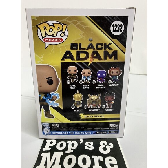 Funko Pop! DC: Black Adam 1232 Glow In The Dark Chase Vinyl Figure W/Protector - Picture 4 of 9